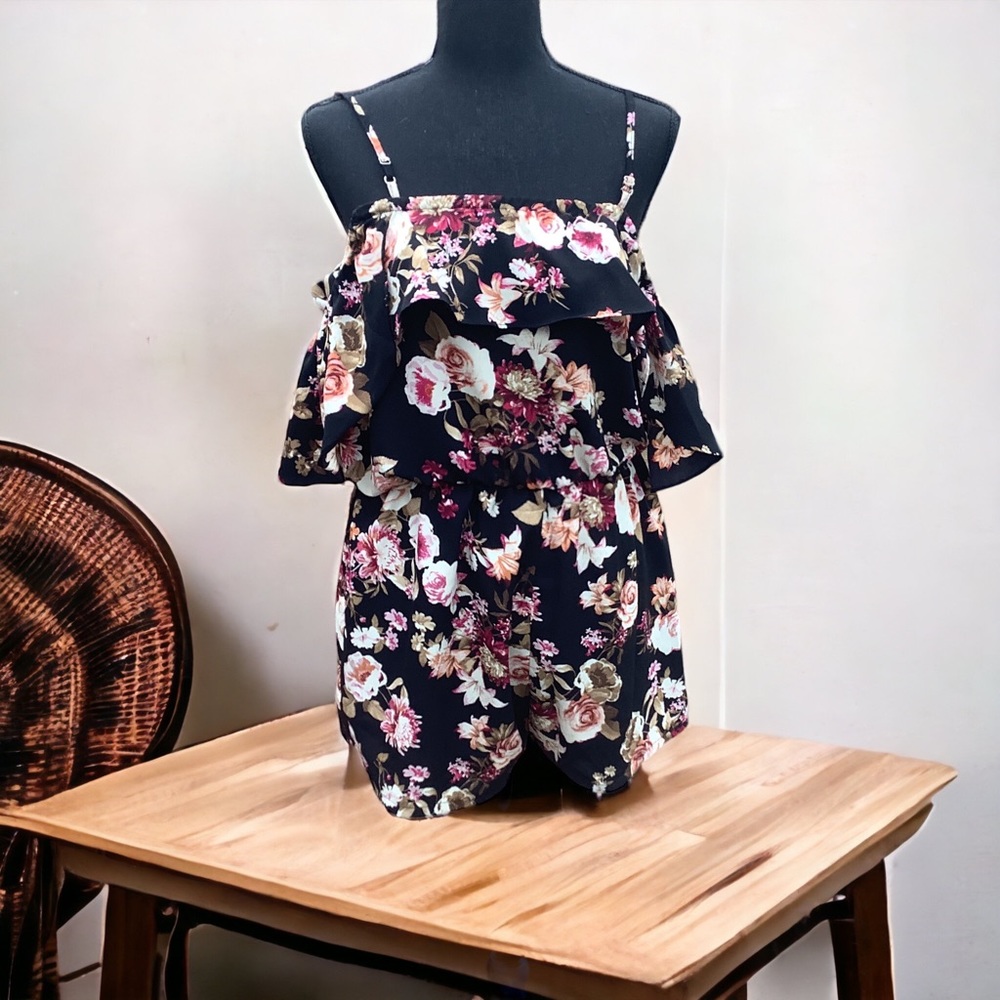 Romper from a Boutique, Floral, Large